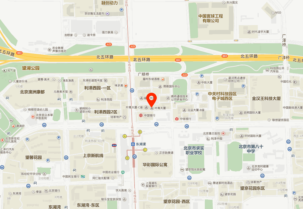 叶青大厦位置地图